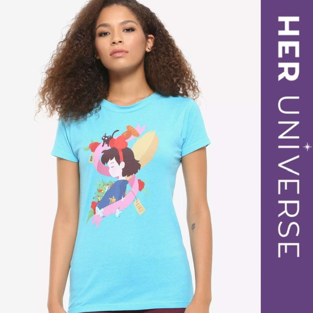 Studio Ghibli | Kiki's Delivery Service Ribbon Of Memories T-Shirt | Size Medium